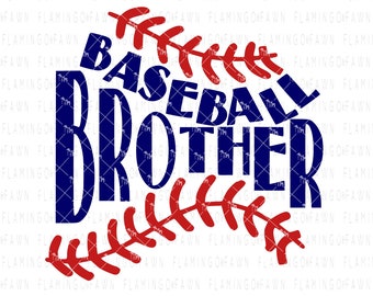 Download Baseball Brother Svg Etsy