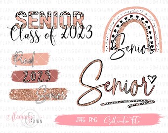 Senior 2023 Sublimation Design Bundle Download, graduation 2023 png, senior graduate jpg, Graduation cap, class of 2023, twenty twenty three