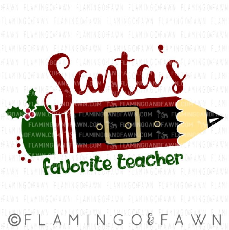 Download Teacher pencil svg Teacher christmas svg files for shirt | Etsy