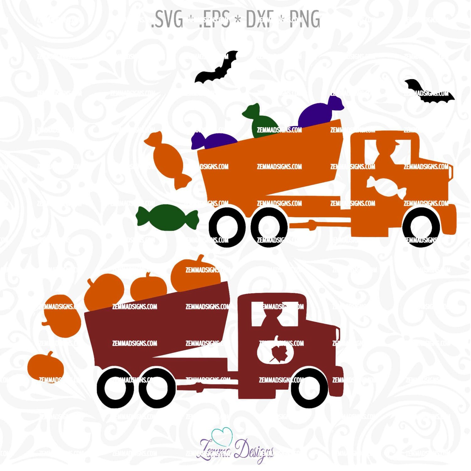 Download Dump truck svg halloween svg boy svg fall svg pumpkin | Etsy