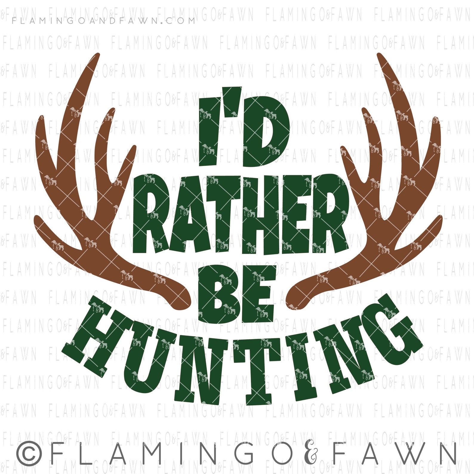 I'd Rather Be Hunting Svg Hunting Shirt Svg Hunting Svg Etsy