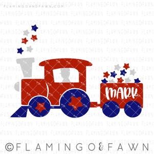 4 juli trein svg, 4 juli svg, ster svg, trein svg, rotje svg, jongen 4 juli svg, rood wit blauw svg, sterren en streep