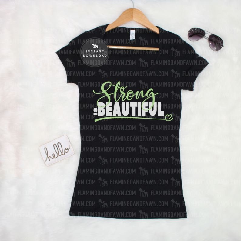 Download workout shirt svg for women cutting files strong is ...