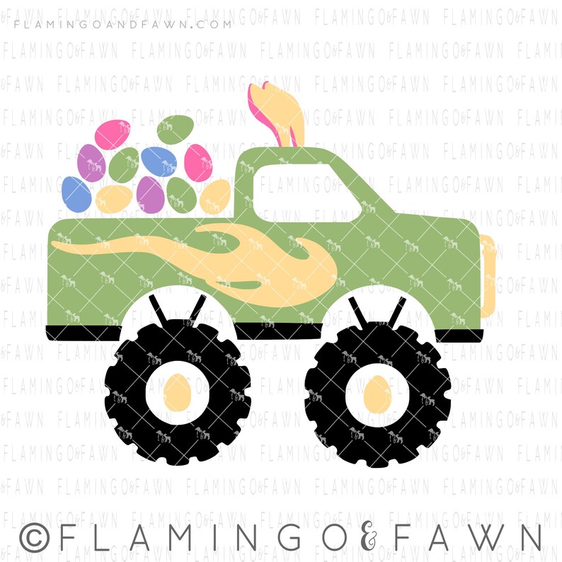 Free Free 97 Monster Truck Easter Svg SVG PNG EPS DXF File