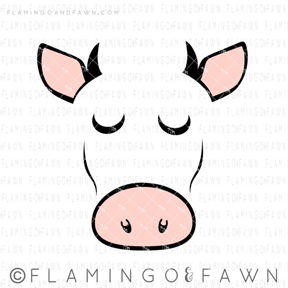Download Cow Face Svg Cow Head Svg Cow Dxf Farm Svg Farming Svg Etsy