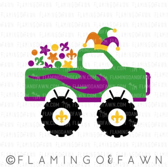 Download Boy Mardi Gras Svg Monster Truck Svg Mardi Gras Svg Files Etsy