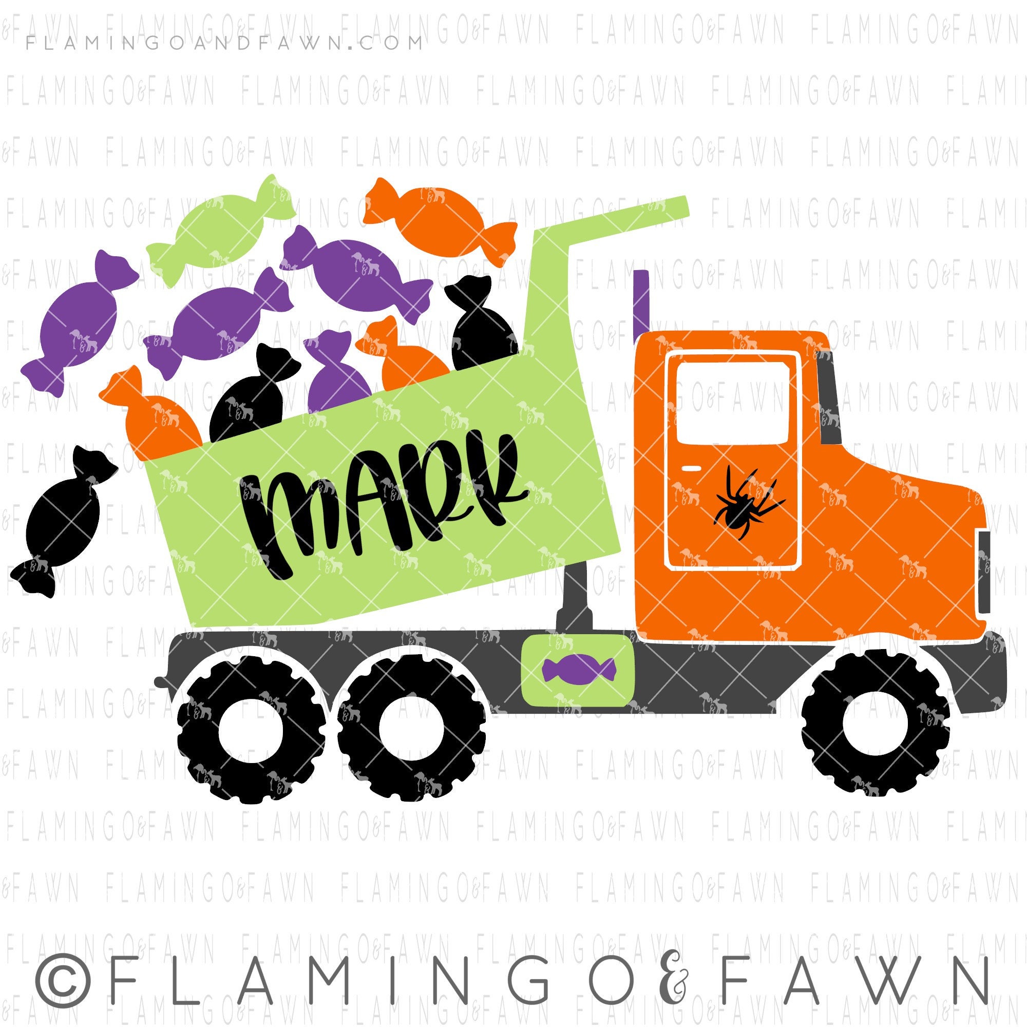 Download Halloween Svg Candy Svg Halloween Boy Svg Dump Truck Etsy