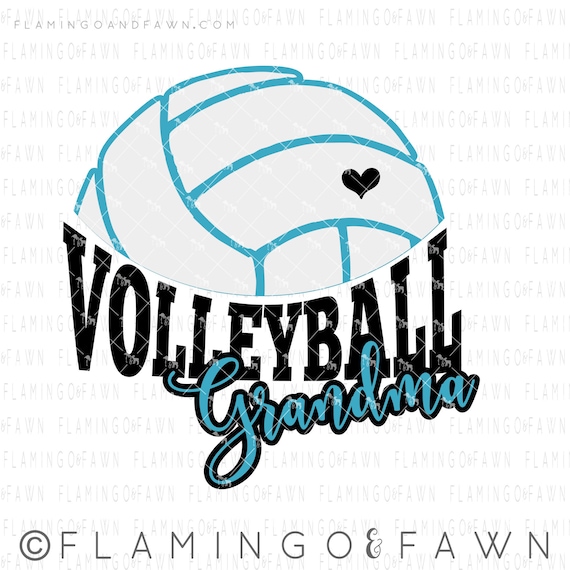 Download Svg Volleyball Grandma Cut File Design Volleyball Nana Svg Etsy
