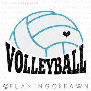 Svg Volleyball Team Cut File Design, Volleyball Mom Svg Files ...