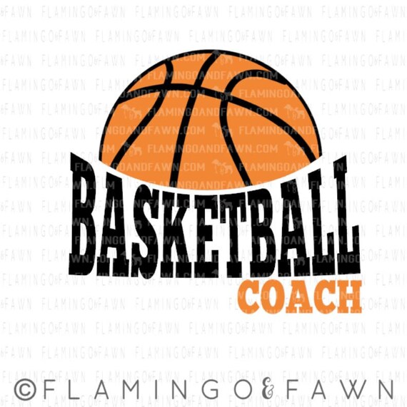 basketball coach svg cutting files. Basketball coach png files Etsy