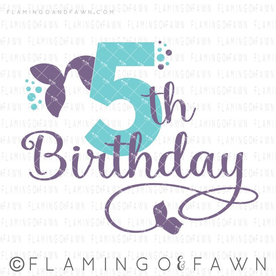 Free Free 297 Mermaid 6Th Birthday Svg SVG PNG EPS DXF File
