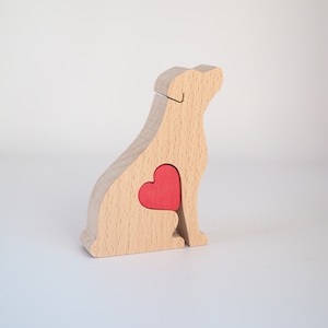 Personalised Border Terrier figurine, Border Terrier memorial gift, loss gift for dog owner, birthday gift from dog, wooden favours dog love