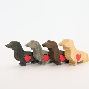 Personalised black dachshund, chocolate brown dachshund memento, Mother's day gift from dog, grey merle dachshund, commemorative ornament