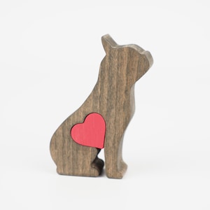 Personalised French Bulldog statue, lilac blue Frenchie figurine, dog owner gift, fawn tan toy frenchie, dog dad mom gift, dog memorial gift