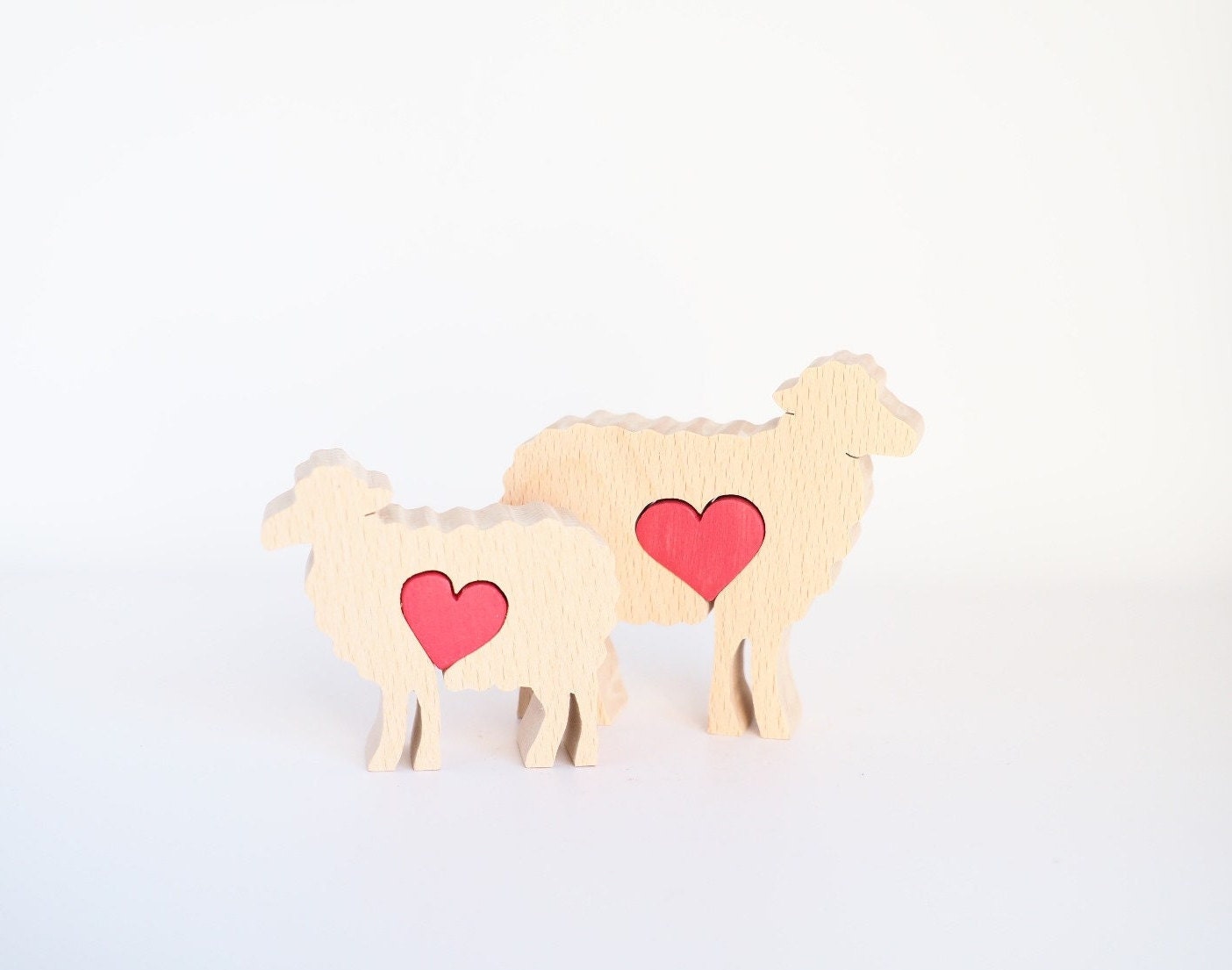 Stacking Sheep With Love Hearts, Engagement Party at the Farm ...