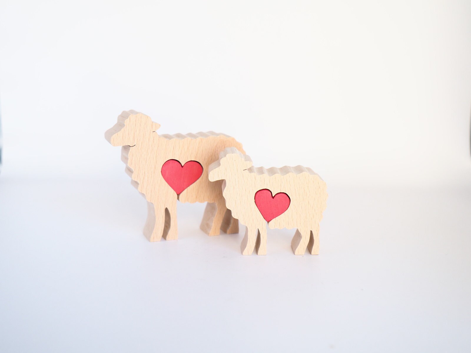 Stacking Sheep With Love Hearts, Engagement Party at the Farm ...