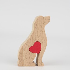 Personalised Labrador Retriever wooden statue, Black Lab memorial keepsake, Labrador owner dog mum gift image 3