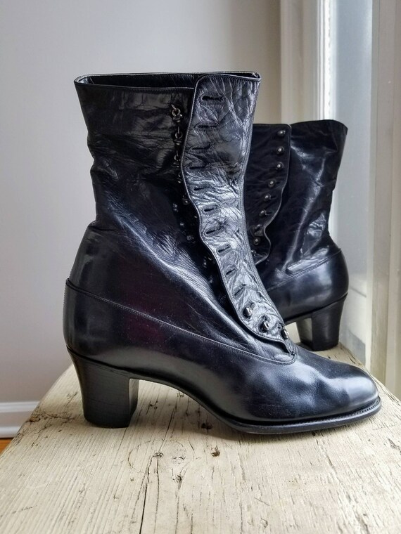 RARE FIND Victorian Button Up BootsWalk Over Custom Grade1800's BootsPeaky BlindersSteampunk BootsEdwardianVictorian Lady BootsSize 7 RARE FIND Victorian Button Up BootsWalk Over Custom Grade1800's BootsPeaky BlindersSteampunk BootsEdwardianVictorian Lady BootsSize 7