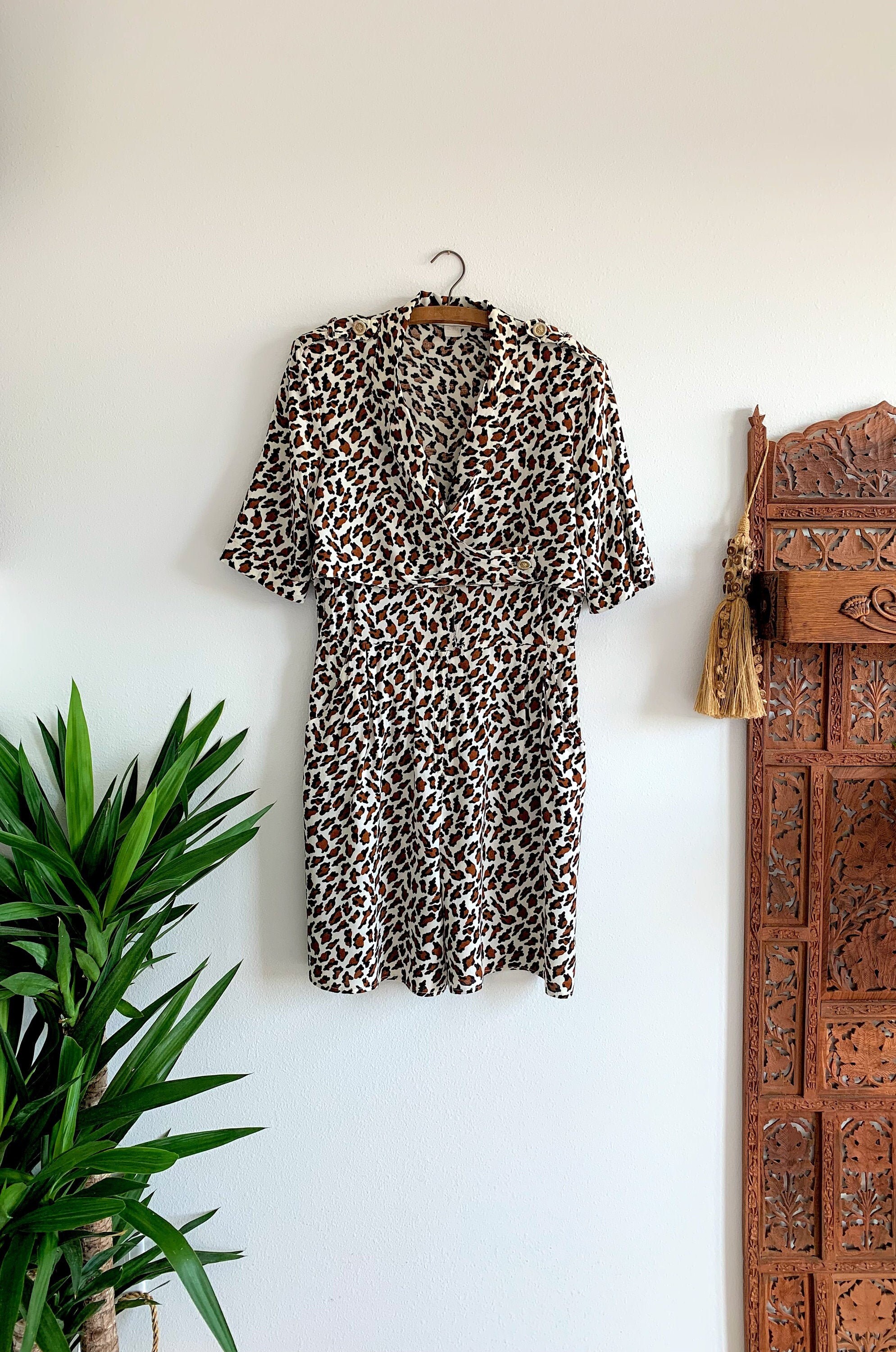 leopard print short jumpsuit