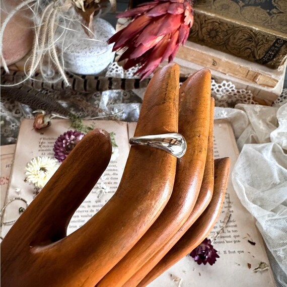 Frontera Solid Brass Signet Ring - image 5