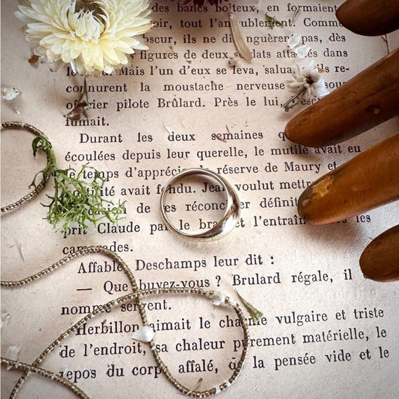 Frontera Solid Brass Signet Ring - image 6