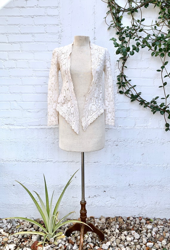 GUNNIES LACE COVER/70's Jessicas Gunnies Sax Ivory