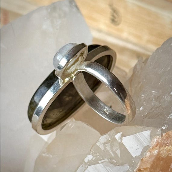 Double Set Precious Gemstone Flashy Labradorite &… - image 5