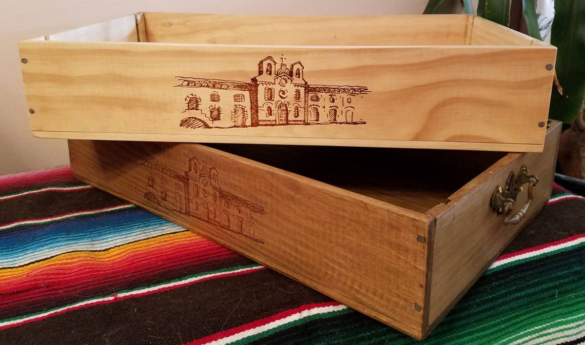 Serving Tray from Spanish Wine Crate Etsy