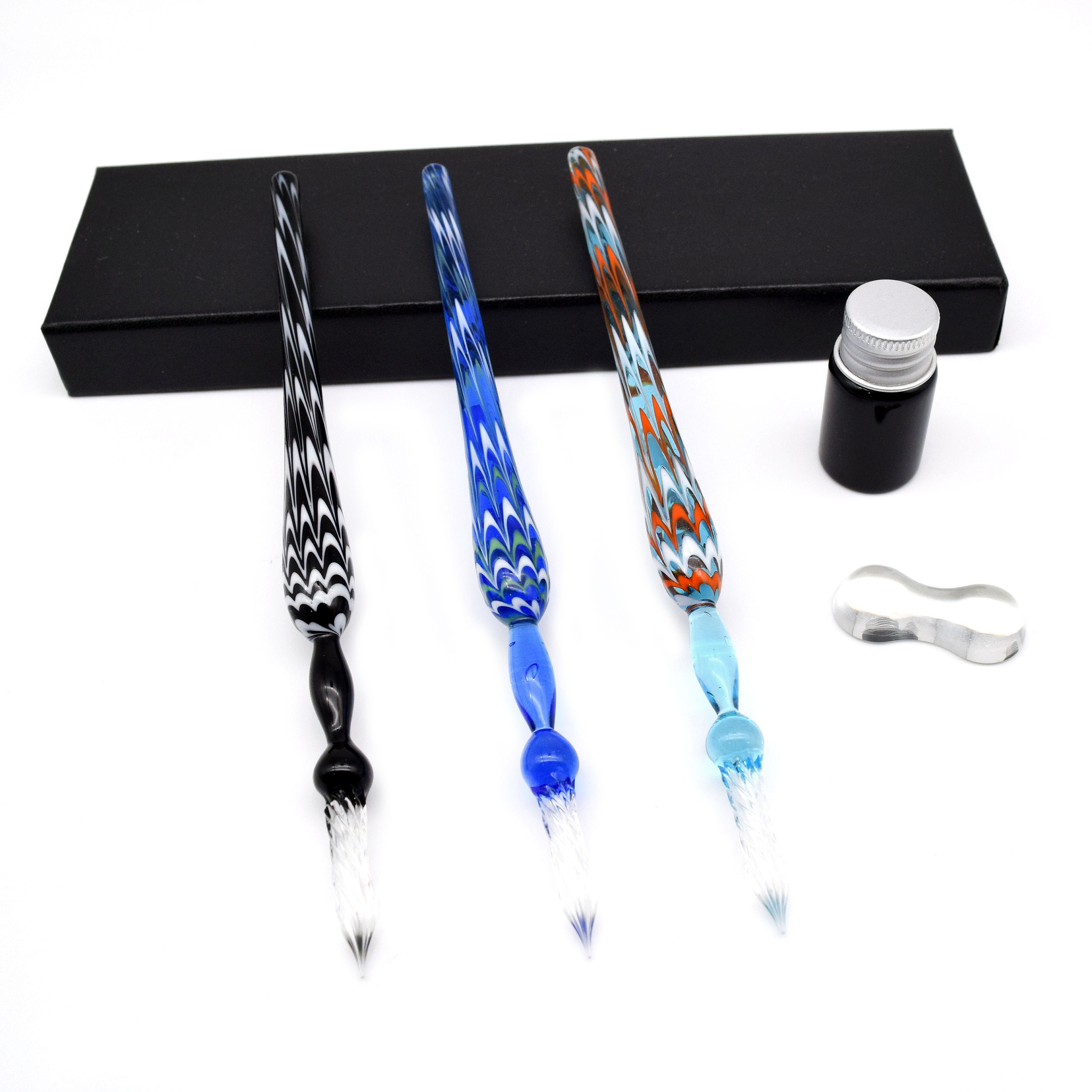 Ugly Glass Dip Pens for Calligraphy and Writing, Surprise Gift Set,  Mysterious Pen Pick by the Shop 