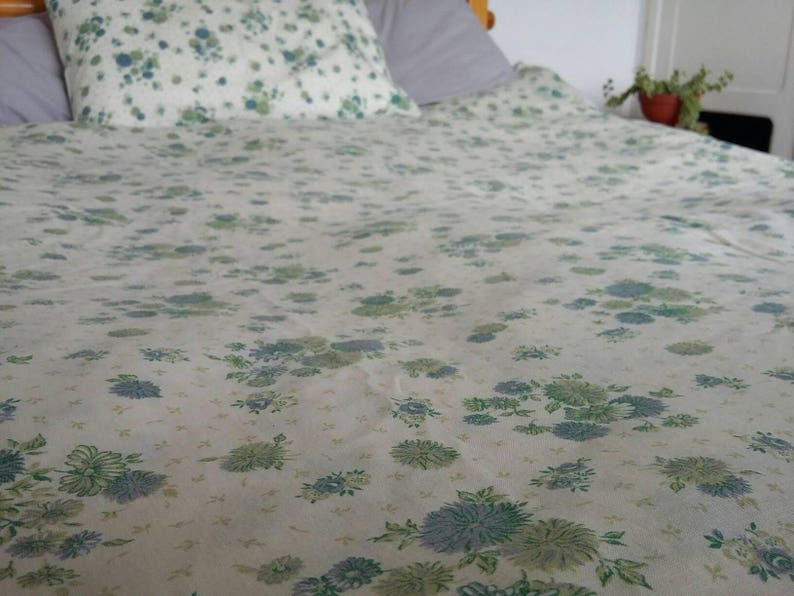 Floral Vintage Duvet Cover Set Twin Single Cover And Etsy