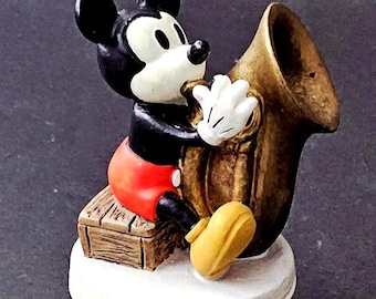 Lenox Disney Mickey Mouse "Mickey’s Revue" Thimble – Movie Star Mickey Collection – Vintage 1990s – 1932 Cartoon Tribute