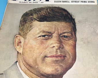 Saturday Evening Post Magazine – October 29, 1960 – John F