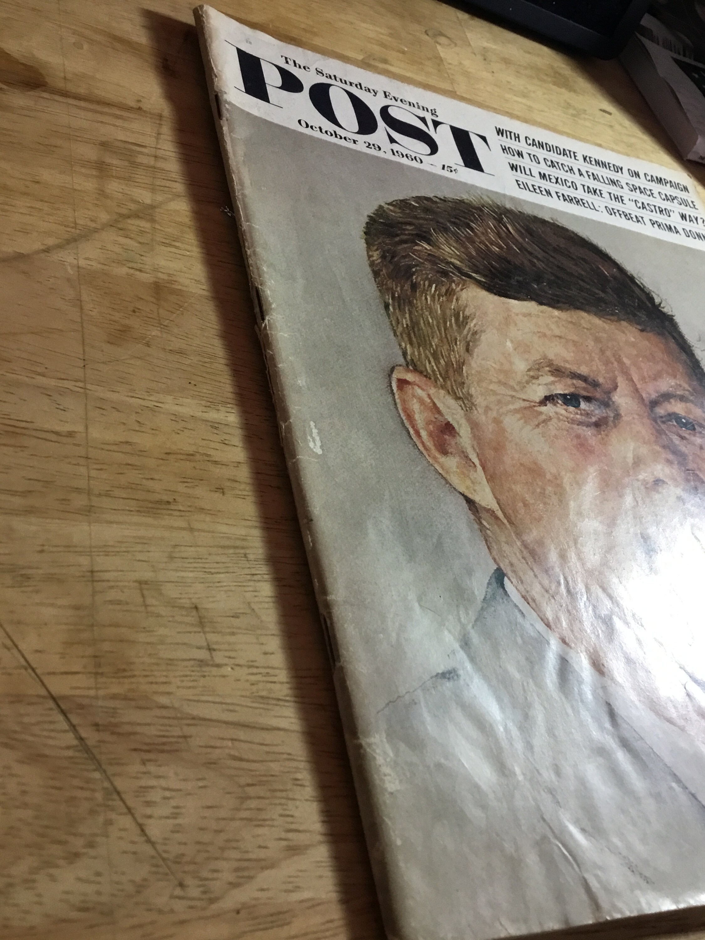 Saturday Evening Post Magazine – October 29, 1960 – John F