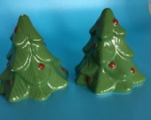 Christmas tree salt shaker set Christmas Time Decor for Cooking and spice -Christmas time and Snow time decorations