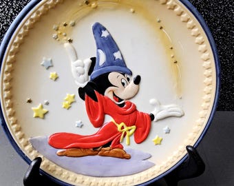 Disney Fantasia 50th Anniversary Plate – Sorcerer's Apprentice