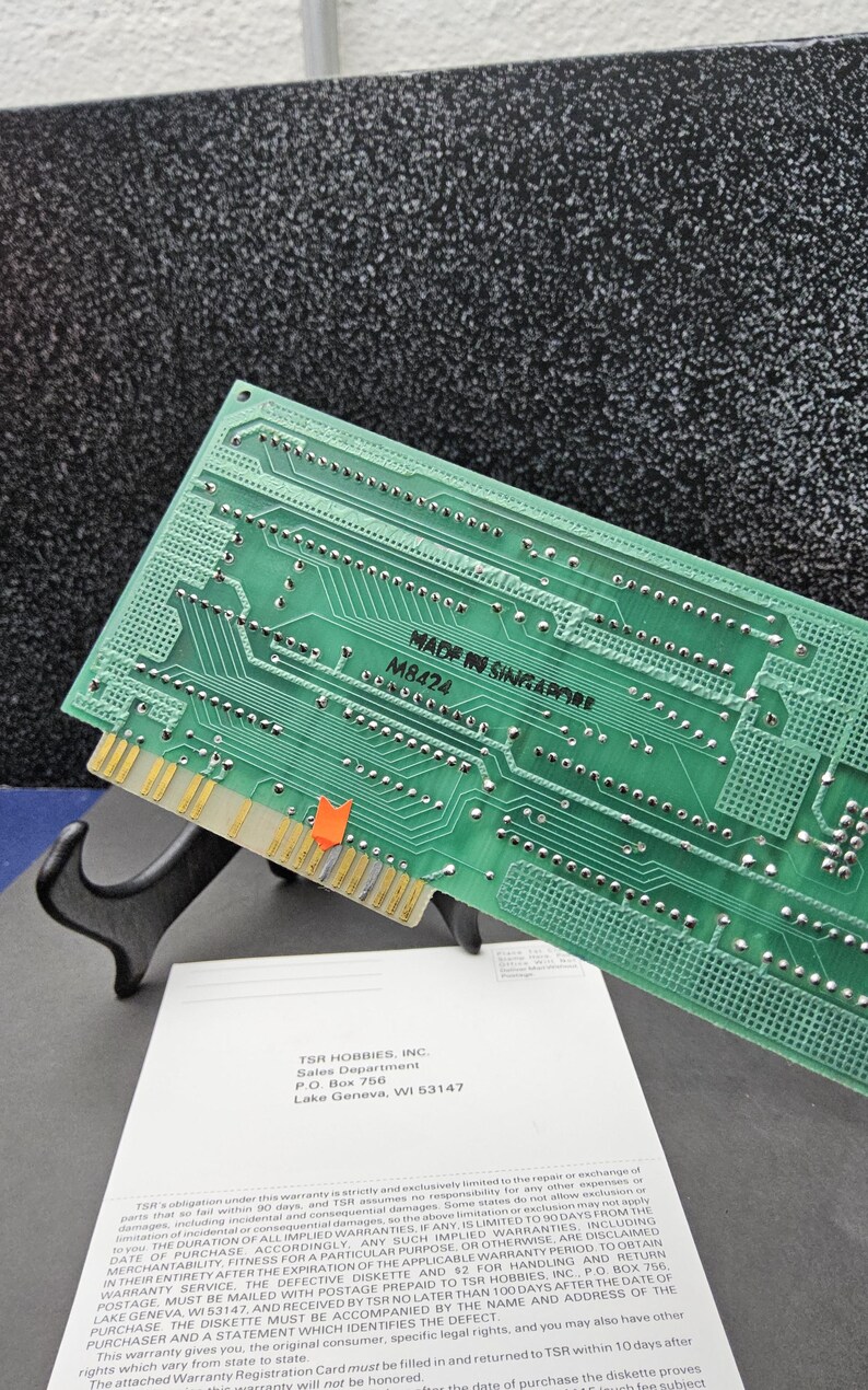Vintage TSR Theseus and the Minotaur – Apple II Computer Fantasy Game ...