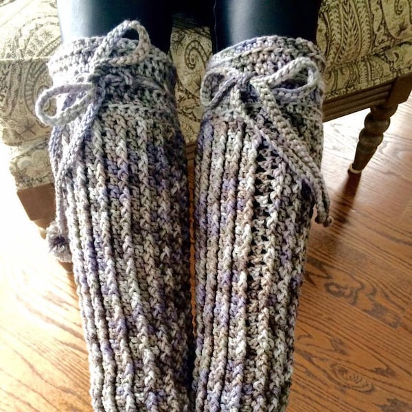 Kenzie Leg Warmer Crochet Pattern