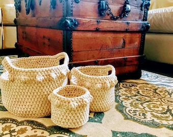 Crochet Basket Pattern