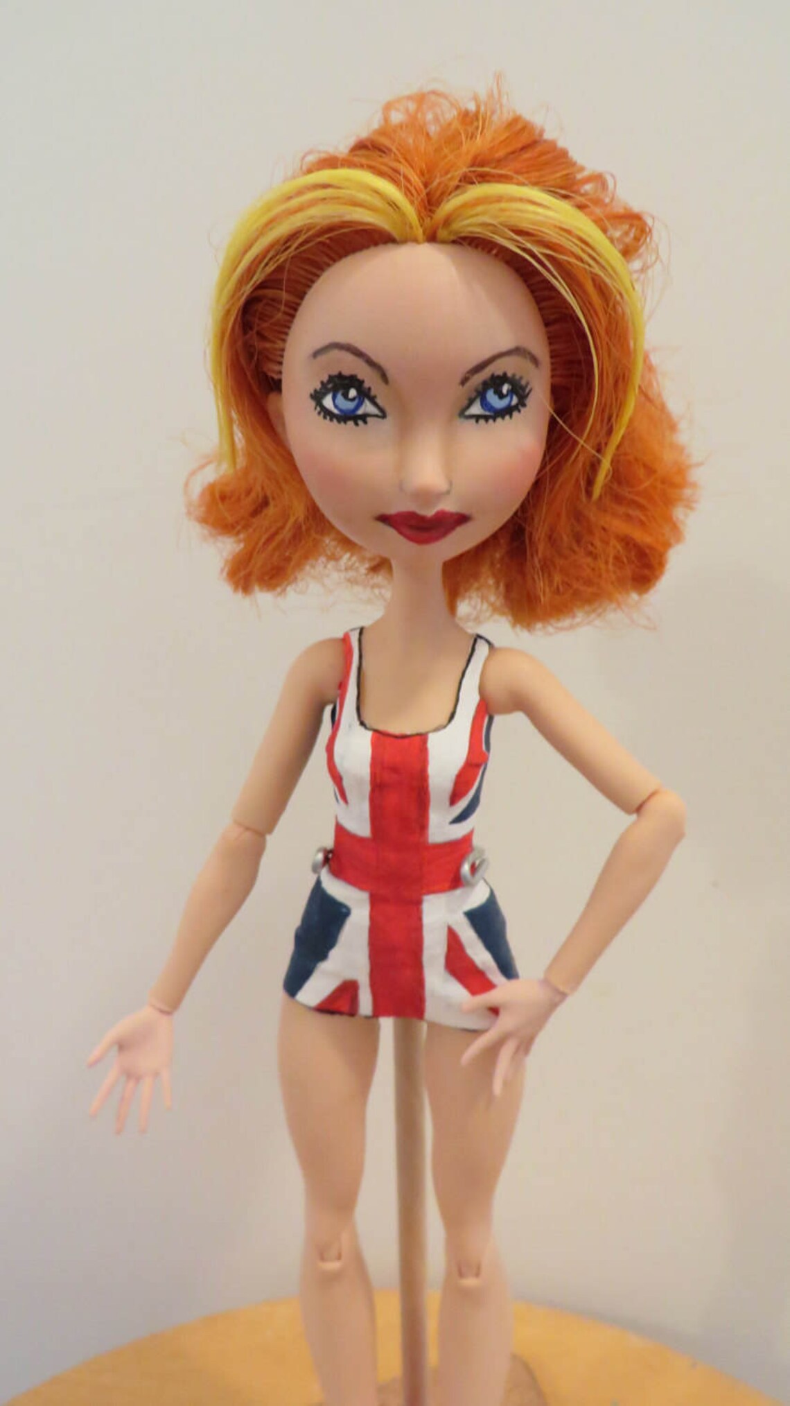 Ginger Spice Spice Girls OOAK Art Doll Etsy