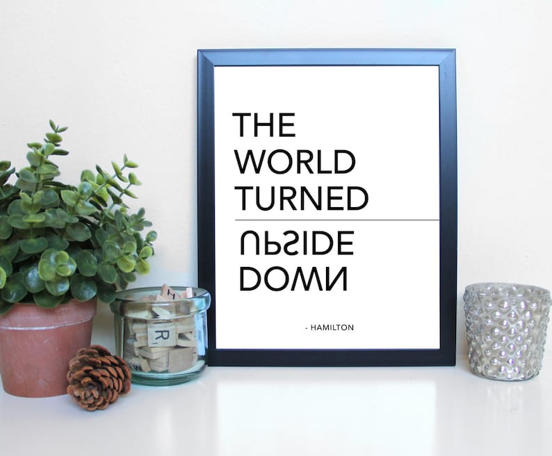 Hamilton the World Turned Upside Down, Broadway, Musical Theatre