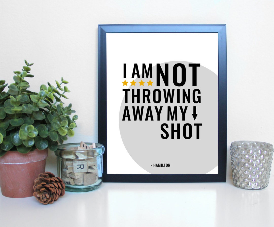 Hamilton: Not Throwing Away My Shot, Broadway, Musical Theatre