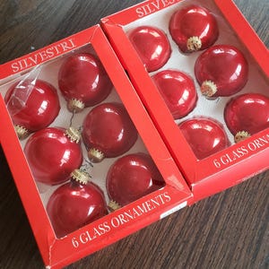 Vintage Silvestri Ornaments - Etsy