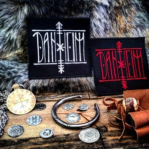 Naszywka muzyczna Danheim – Norse Viking Pagan Heathen Asatru Metal Band | Kurtka bojowa lub kamizelka motocyklowa