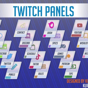 18 Overwatch Twitch-panelen - INSTANT DOWNLOAD!