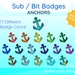 see more listings in the Sub/Loyalty Badges section