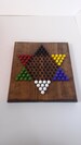 Chinese Checkers Board With Marbles 