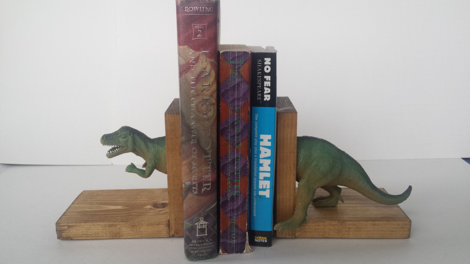 Dinosaur Bookend Etsy