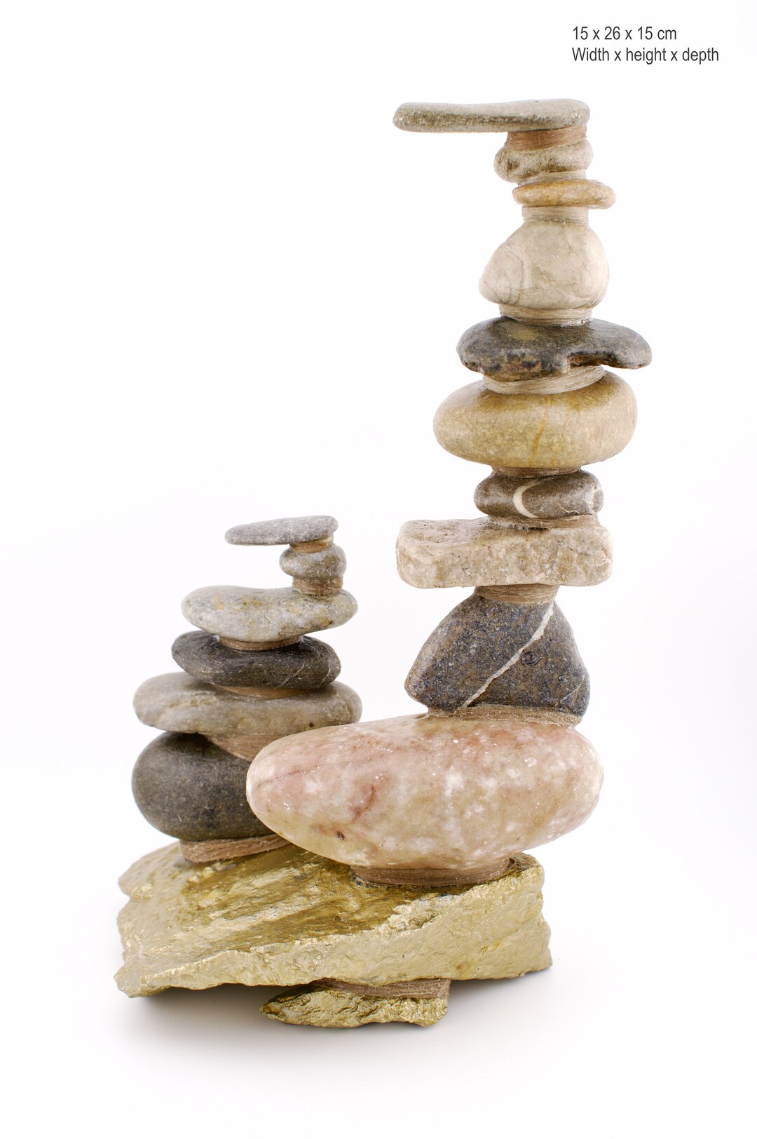 Stone Sculpture: Zen Garden Art, River Rock Landmarks - Etsy