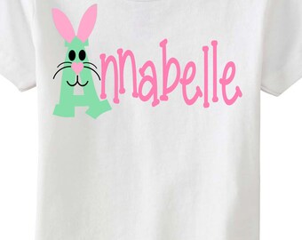 Download Bunny Letters Svg Etsy