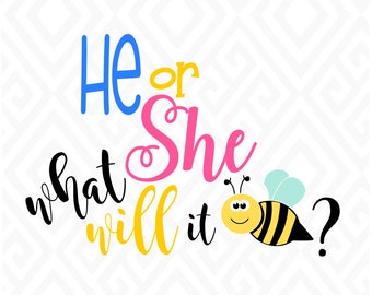 Download Gender reveal svg | Etsy
